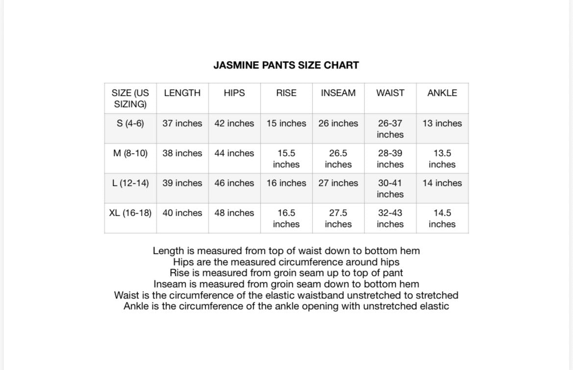 Jasmine Pants