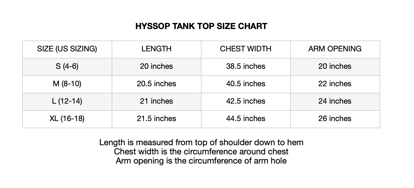 Hyssop Tank Top
