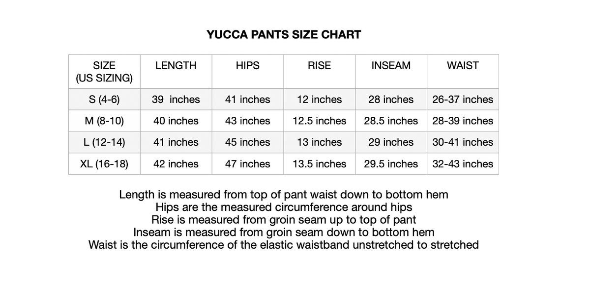 Yucca Pants