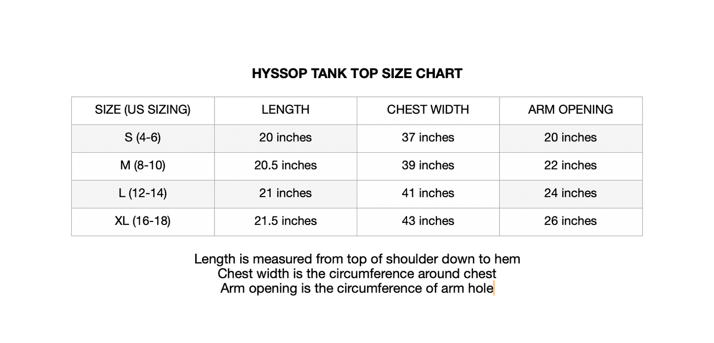 Hyssop Tank Top