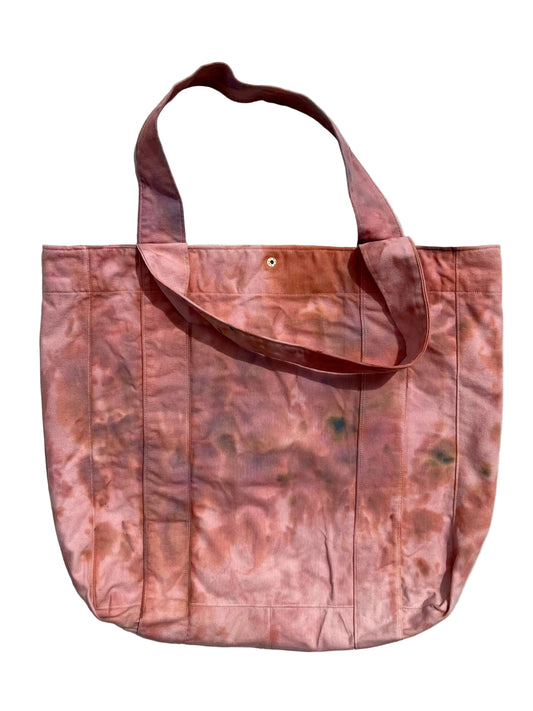 Moonflower Market Bag in Ice Dye