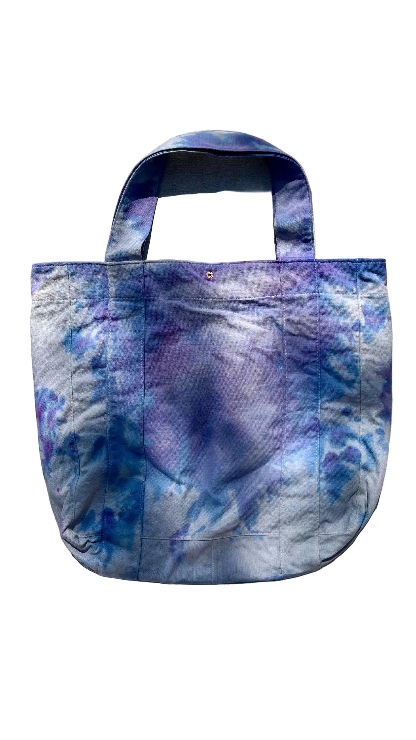 Moonflower Market Bag in Ice Dye