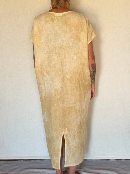 Sun Flower Kaftan Dress