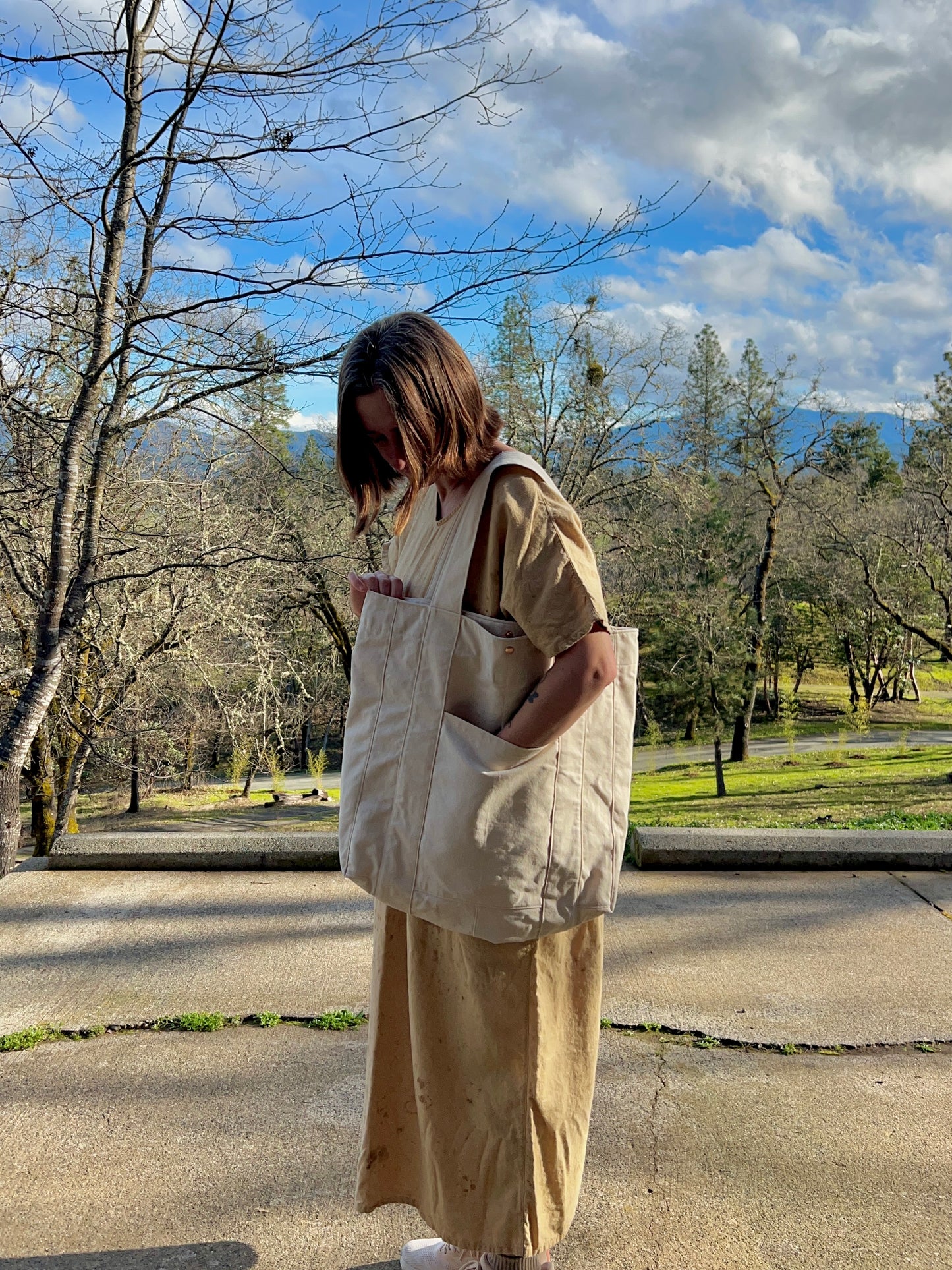 Moonflower Market Bag