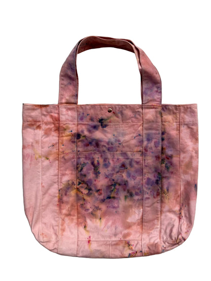 Moonflower Market Bag in Ice Dye