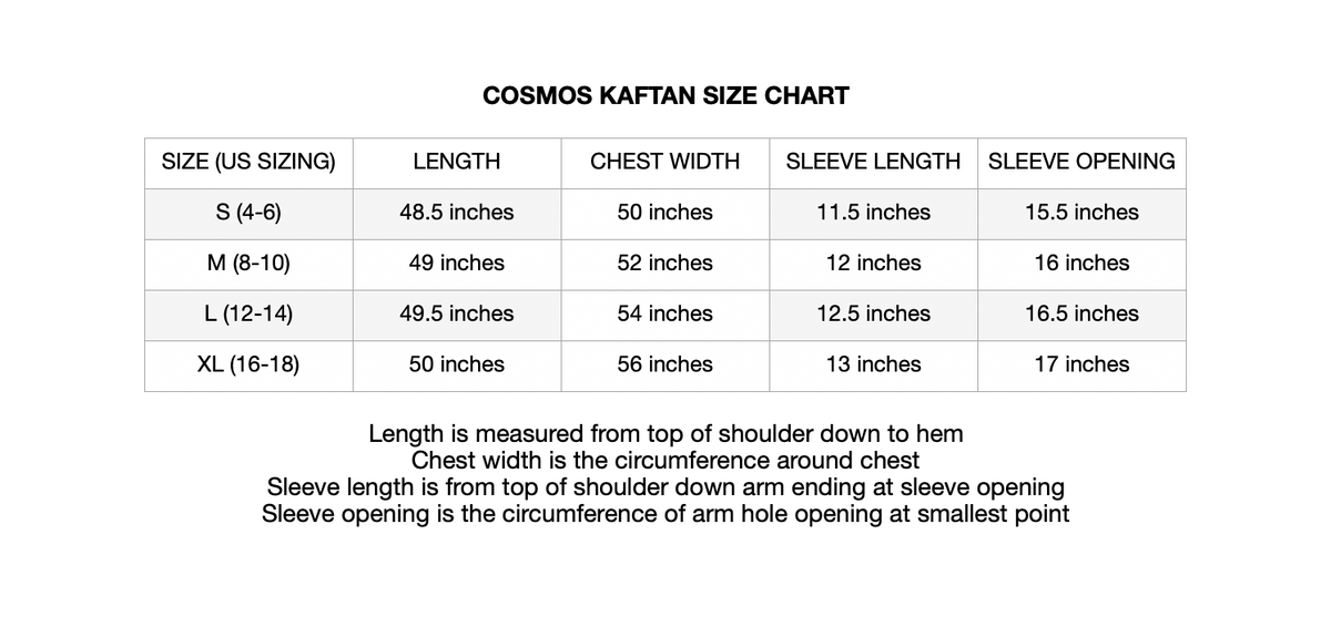 Cosmos Kaftan