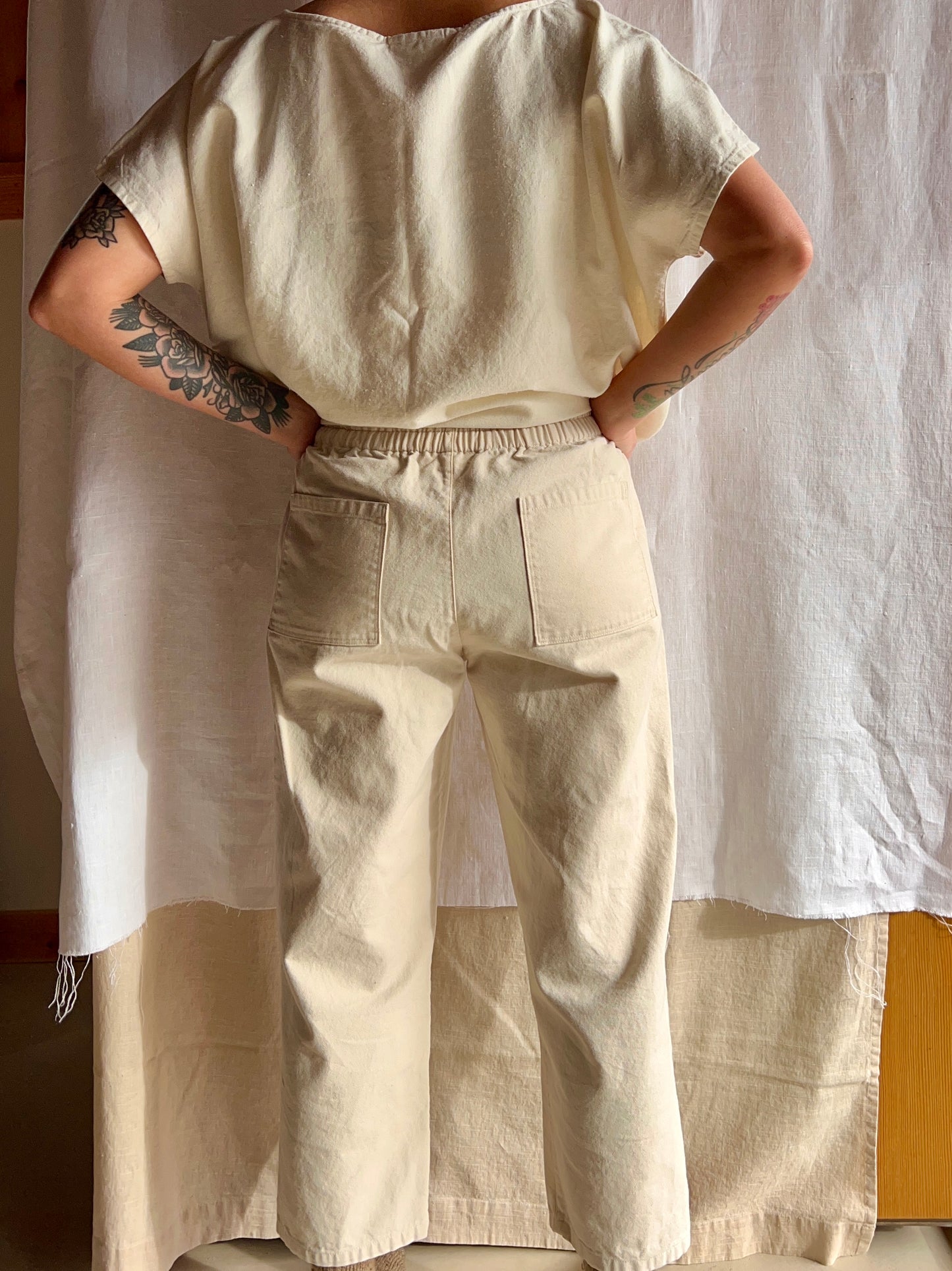 Yucca Pants in Organic Cotton Canvas