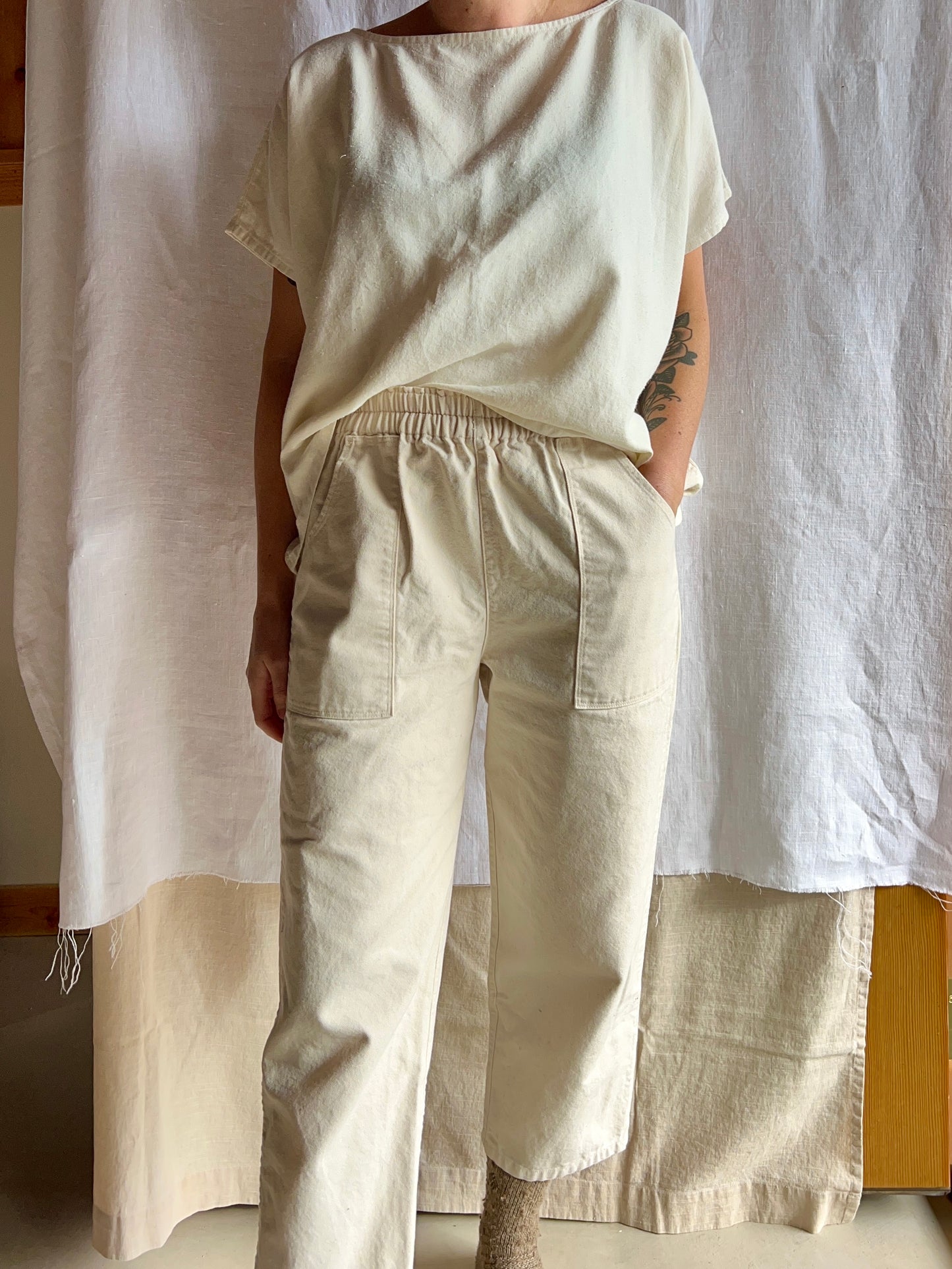 Yucca Pants in Organic Cotton Canvas