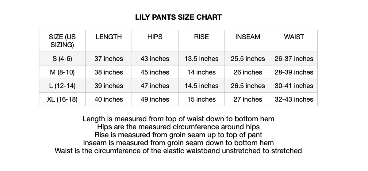 Lily Pants