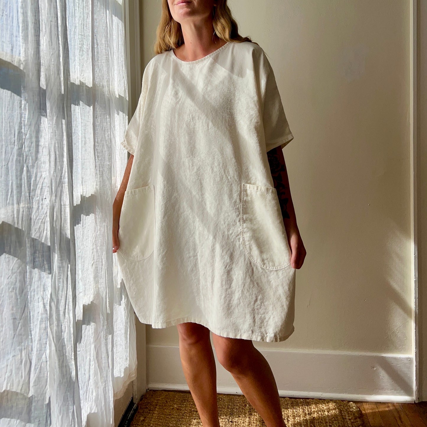 Jade Dress in Organic Hemp