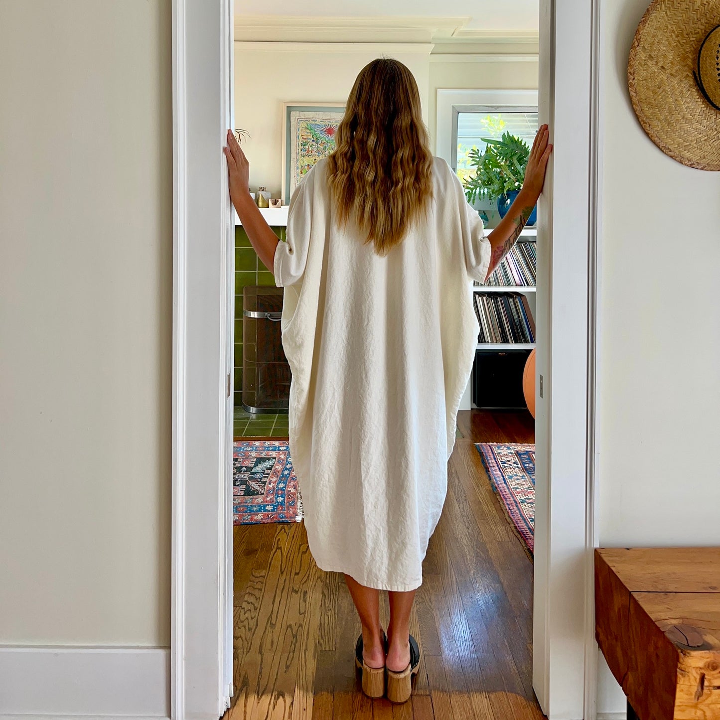 Jade Kaftan in Organic Hemp