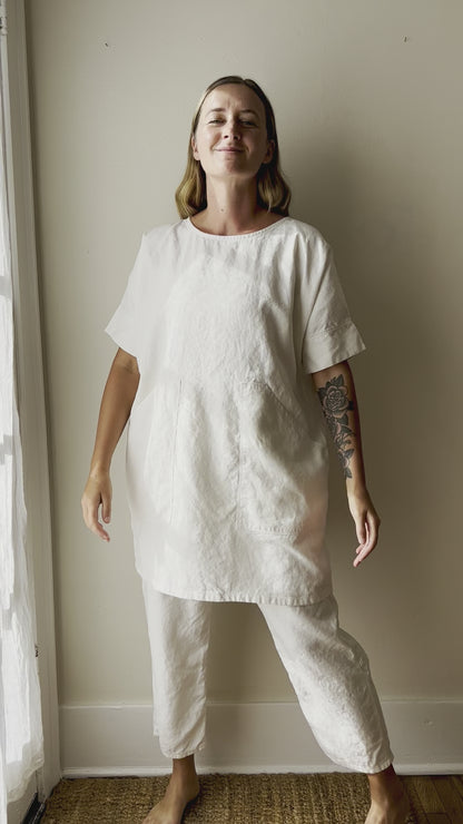 Silene Tunic in Organic Hemp