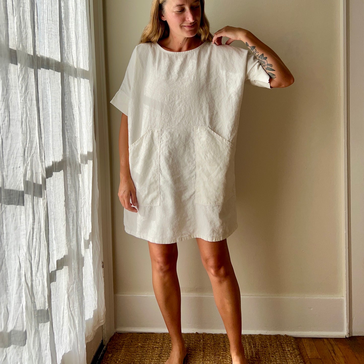 Silene Tunic in Organic Hemp