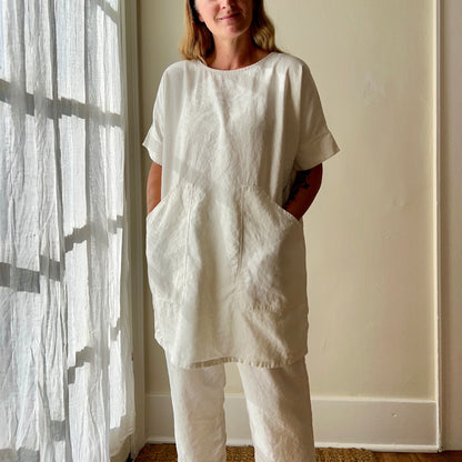 Silene Tunic in Organic Hemp